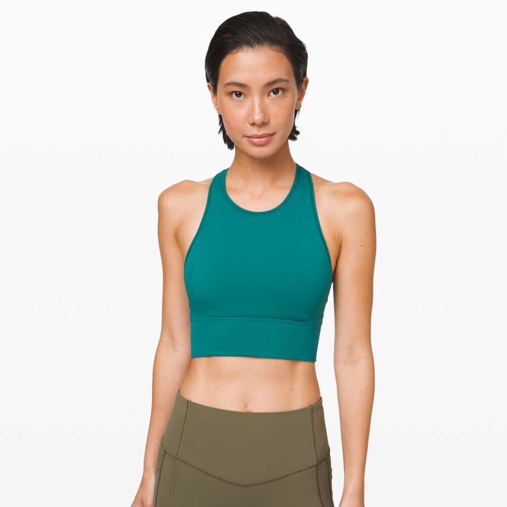 lululemon Ebb to Train Bra in Laguna